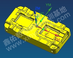 后蓋模具編程-UG加工中心編程培訓(xùn)班級-學(xué)員作品