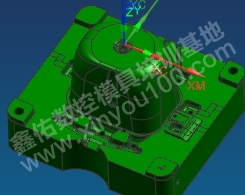 壓鑄模具后模編程-UG加工中心編程培訓(xùn)班級(jí)-學(xué)員作品